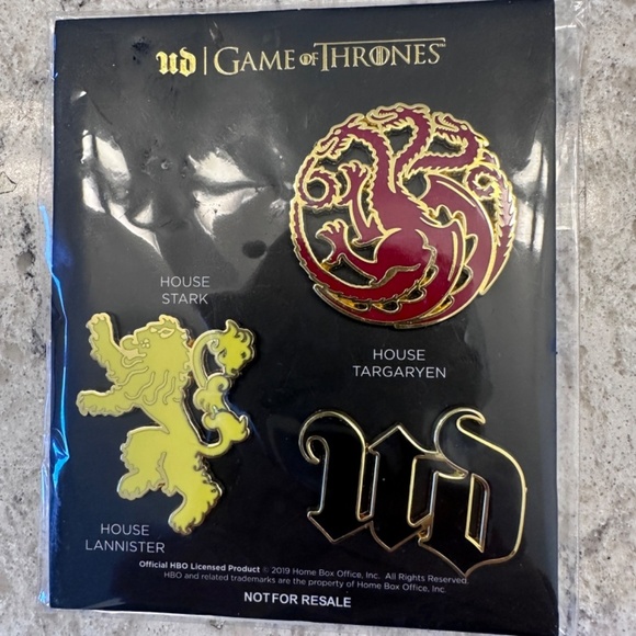 Games of Thrones Urban Decay enamel pins - Picture 3 of 6